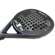 BLACK Comfortable Padel Racket | Just Ten Padel