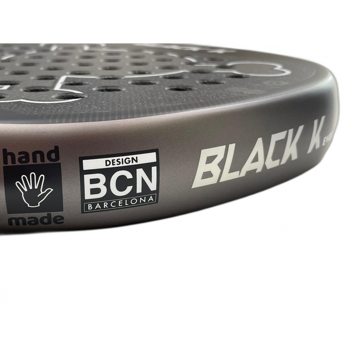 Pala de Pádel BLACK Cómoda y Manejable | Just Ten Padel