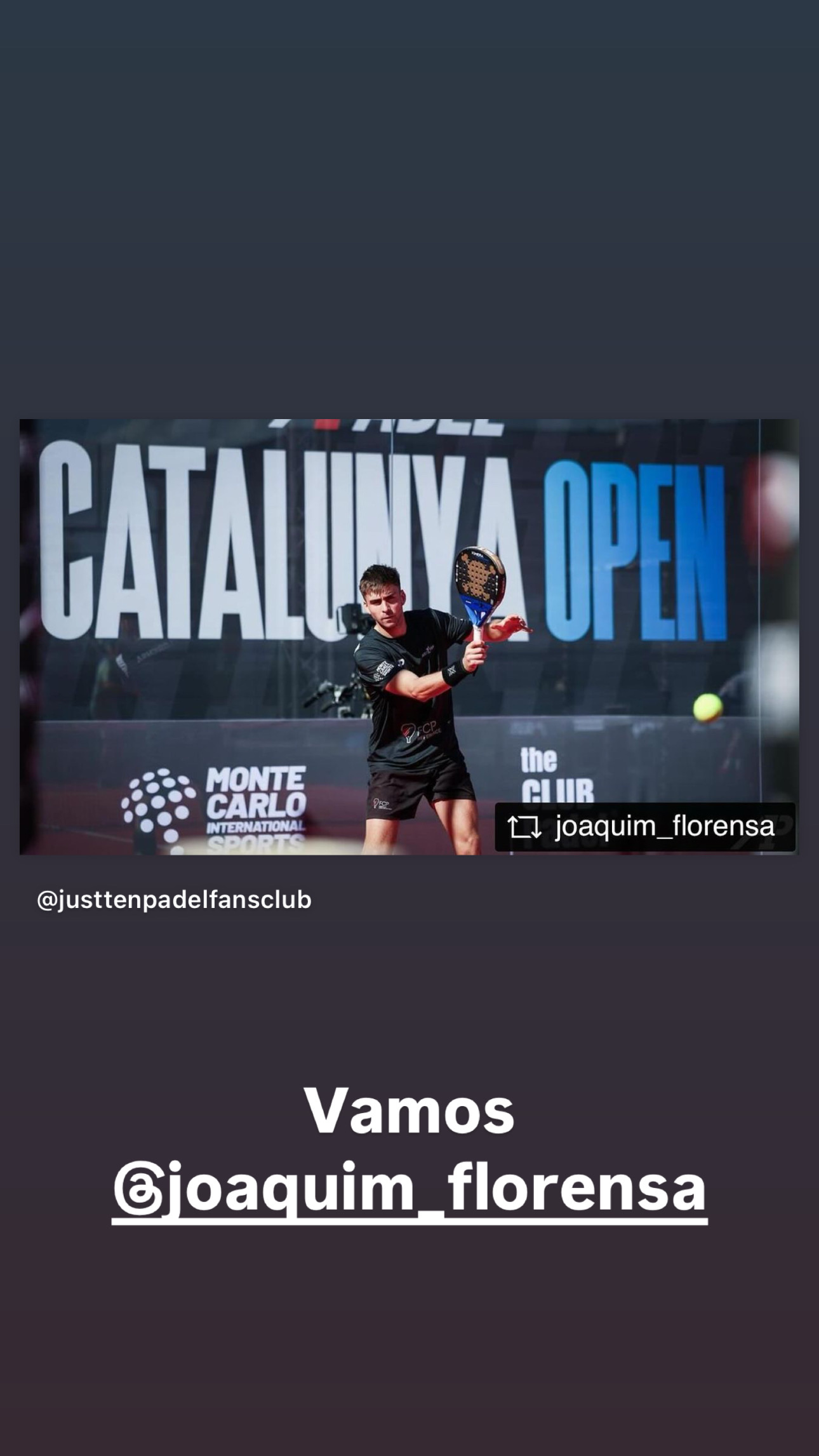 Just Ten Padel en Instagram