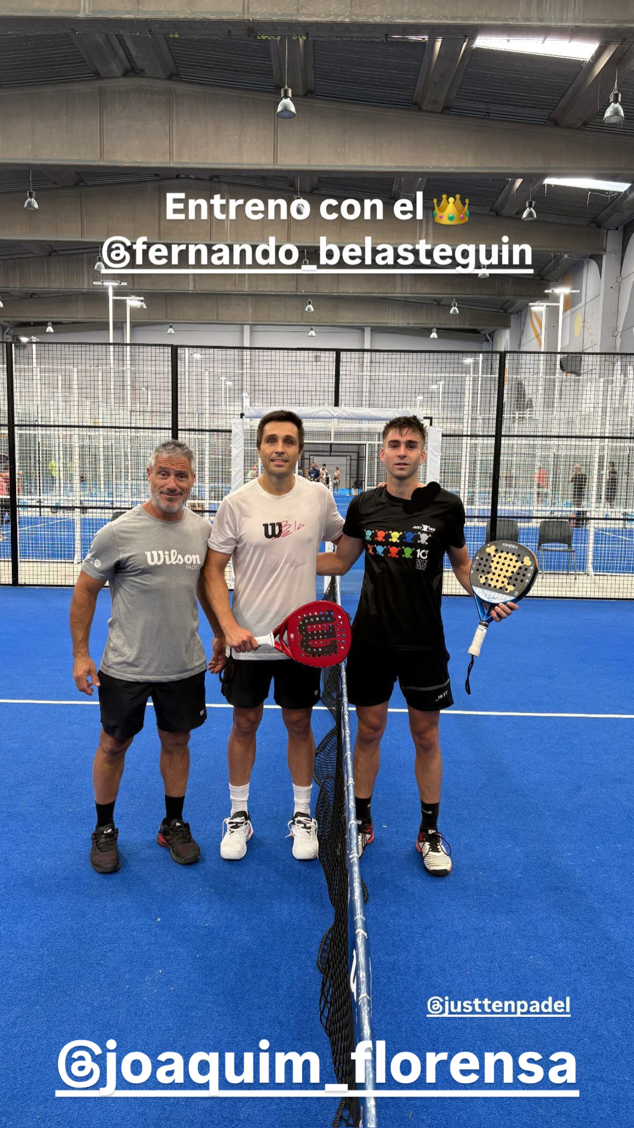 Just Ten Padel en Instagram