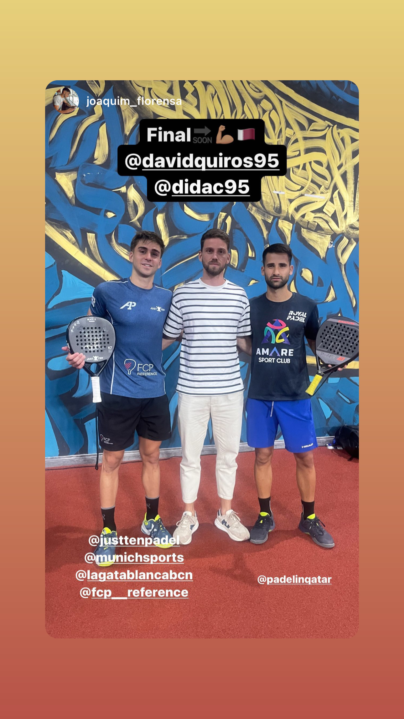 Just Ten Padel en Instagram